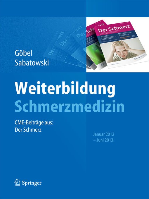 Title details for Weiterbildung Schmerzmedizin by Hartmut Göbel - Available